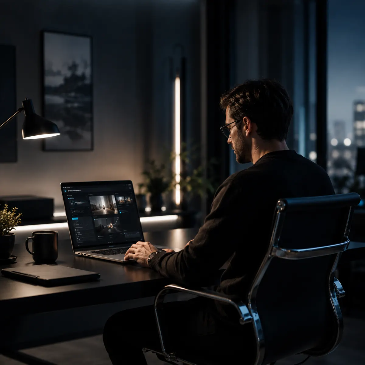 Indépendant au bureau