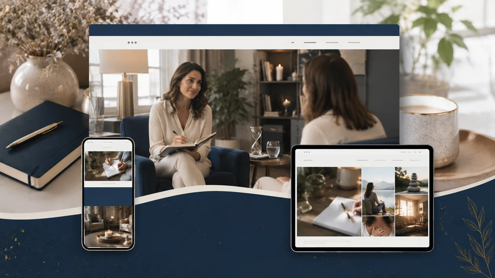 Site coach de vie premium et rassurant